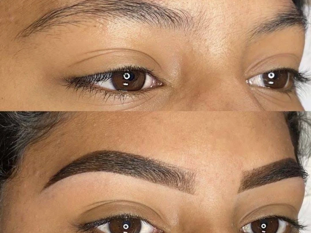 Micropigmentación de cejas realizada en CADII Estética Lanús