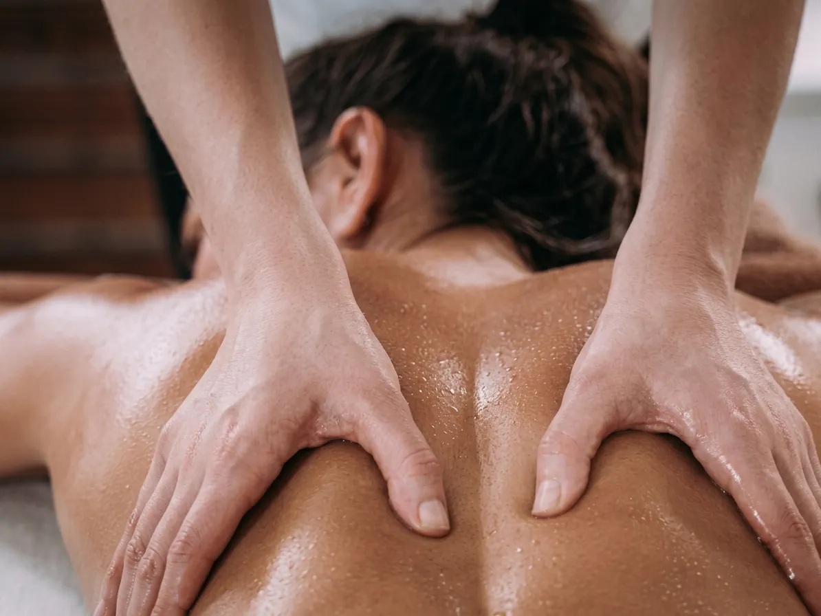 Masaje descontracturante y limpieza facial en CADII Estética Lanús